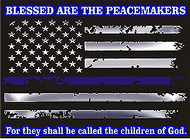 Blessed Are The Peacemakers Flag